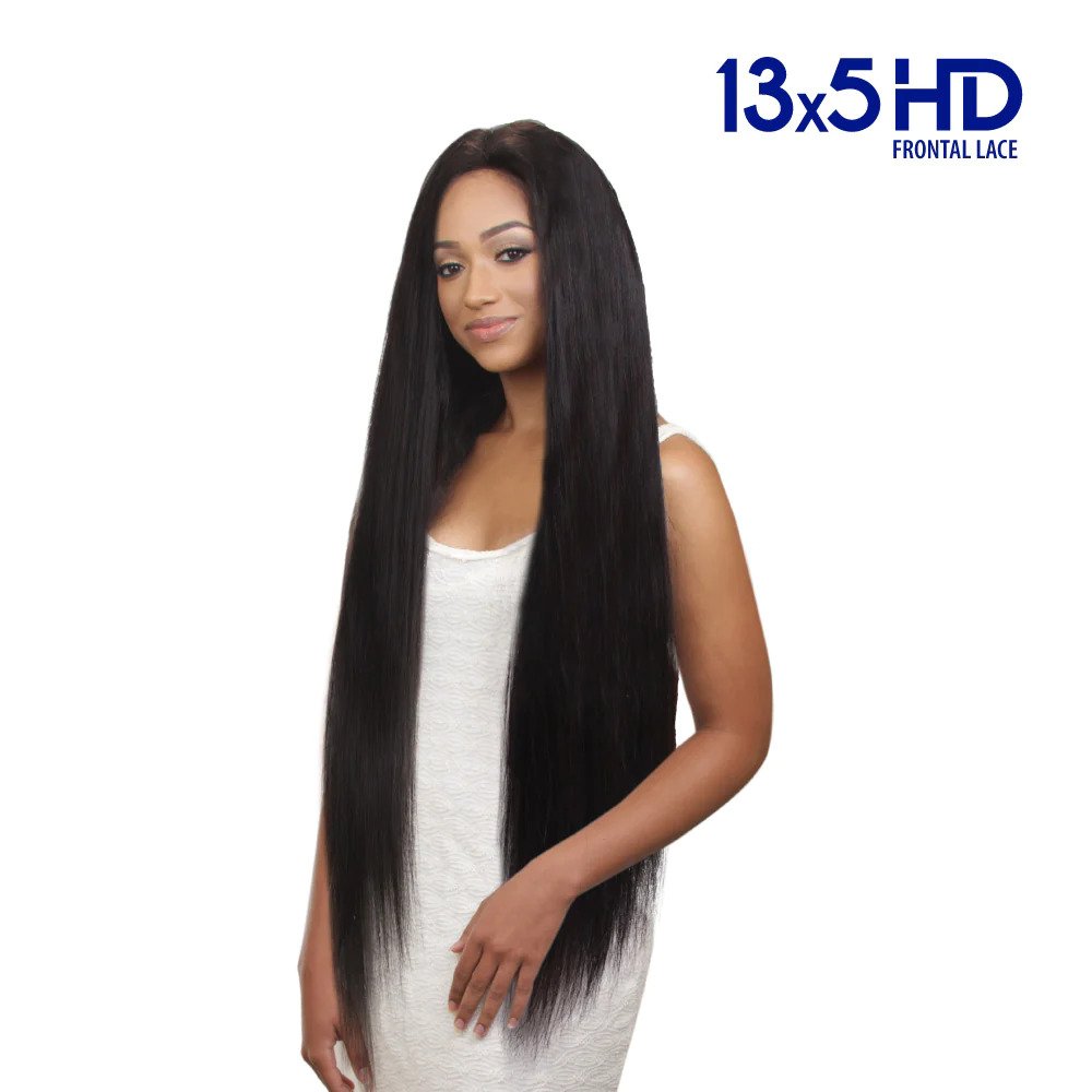 HP-HLF135-BELLA: 100% VIRGIN REMY HUMAN HAIR LACE FRONTAL WIG
